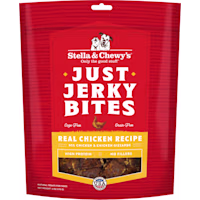 Stella & Chewy's Just Jerky Bites Real Chicken Recipe Dog Treats