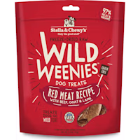 Stella & Chewy's Freeze-Dried Raw Wild Weenies Red Meat Recipe Dog Treats