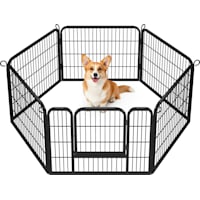 Topeakmart 6-Panel Heavy Duty Dog Playpen