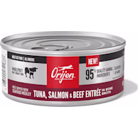 ORIJEN Tuna, Salmon + Beef Entree in Bone Broth Wet Cat Food