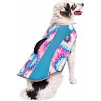 Canada Pooch Wave Rider Tie Dye Dog Life Vest