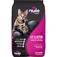 Nulo MedalSeries Grain-Free Turkey & Cod Dry Cat & Kitten Food