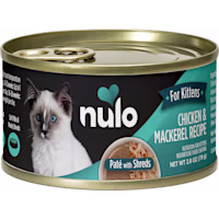 Nulo Pate with Shreds Chicken & Mackerel Wet Kitten Food