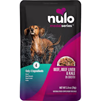 Nulo MedalSeries Beef, Beef Liver & Kale in Broth Wet Dog Food Toppers