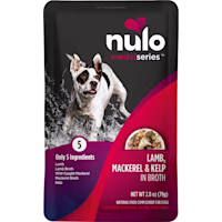 Nulo MedalSeries Lamb, Mackerel & Kelp in Broth Wet Dog Food Toppers