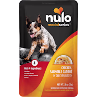 Nulo MedalSeries Chicken, Salmon & Carrot in Broth Wet Dog Food Toppers