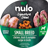 Nulo Signature Stews Chicken, Duck & Pumpkin in Broth Small Breed Wet Dog Food