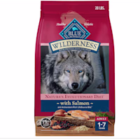 Blue Buffalo Wilderness Natural High-Protein Salmon Recipe Dry Food for Adult Dogs