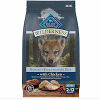 Blue Buffalo Wilderness High-Protein Chicken Recipe Natural Dry Food for Puppies