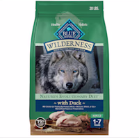 Blue Buffalo Wilderness Duck Natural High-Protein Dog Food for Adult Dogs