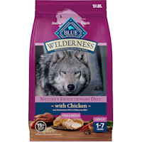 Blue Buffalo Wilderness Chicken Recipe Natural High-Protein Dry Food for Small Breed Adult Dogs