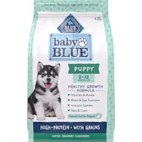 Blue Buffalo Baby Blue Healthy Growth Formula with DHA, High-Protein Savory Chicken Recipe Natural Dry Food for Puppies