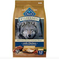Blue Buffalo Wilderness Natural High-Protein Healthy Weight Chicken Recipe Dry Food for Adult Dogs