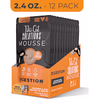 Tiki Cat Solutions Mousse, Digestion, Chicken & Egg Recipe in Broth Cat Food
