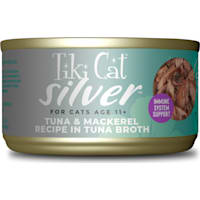 Tiki Cat Silver Tuna & Mackerel Seniors Wet Cat Food