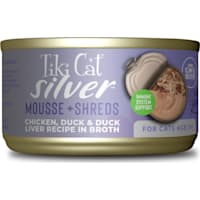 Tiki Cat Silver Chicken, Duck & Duck Liver Seniors Wet Cat Food