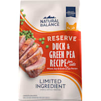 Natural Balance Limited Ingredient Adult Grain Free Dry Cat Food Reserve Duck & Green Pea Recipe