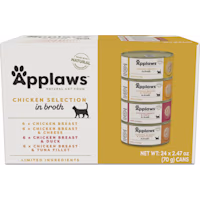 Applaws Limited Ingredient Chicken Variety Pack in Broth Canned Cat Food