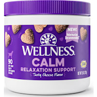 Wellness Tasty Cheese Flavored Soft Chews Calming Supplements for Dogs