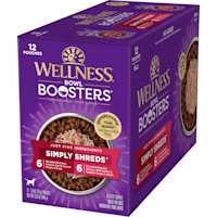 Wellness Bowl Boosters Simply Shreds Variety Pack Wet Dog Food