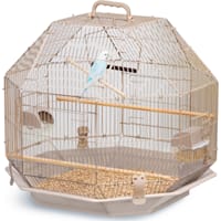 You & Me Parakeet Octagon Cage with Stand