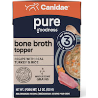 Canidae Pure Bone Broth Topper with Real Turkey & Rice Wet Dog Food