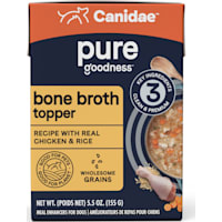 Canidae Pure Bone Broth Topper with Real Chicken & Rice Wet Dog Food