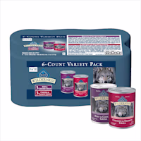 Blue Buffalo Wilderness Adult High Protein Beef & Chicken and Salmon & Chicken Wet Dog Food Variety Pack