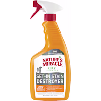 Nature's Miracle Orange Scent Oxy Formula Set-In Stain Destroyer for Dog Messes