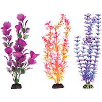 Penn Plax Colorful Artificial 12" Plants