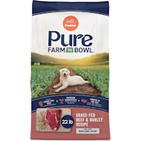 Canidae Pure Farm To Bowl Grass-Fed Beef & Barley Recipe Dog Food