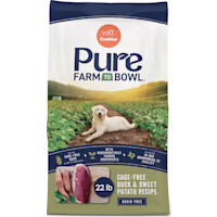 Canidae Pure Farm To Bowl Cage-Free Duck & Sweet Potato Recipe Dog Food