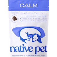 Native Pet Calm Chews for Anxiety & Calming Supplement for Dogs
