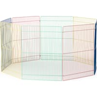 Prevue Pet Products Multi-Color Tall Small Animal Playpen 40092