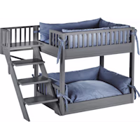 New Age Pet ECOFLEX Dog Bunk Bed with Removable Cushions