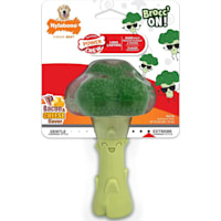 Nylabone Power Bacon & Cheese Chew Broccoli Dog Toy