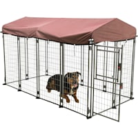 TRIXIE Deluxe Outdoor Dog Kennel With Cover