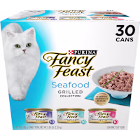 Fancy Feast Grilled Seafood Collection in Wet Cat Food Variety Pack