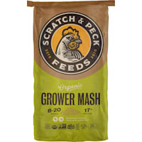Scratch and Peck Feeds Grower Mash Organic Chicken and Duck Feed