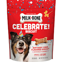 Milk-Bone Small Birthday Cake Artificially Flavored Biscuits Dog Treats