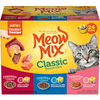Meow Mix Classic Favorites Variety Pack