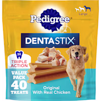Pedigree Dentastix Original Flavor Large Breed Dog Treats