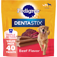 Pedigree Dentastix Beef Flavor Large Dog Treats