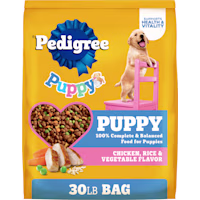Pedigree Puppy Chicken, Rice and Vegetable Flavor Dry Puppy Food