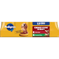 Pedigree Choice Cuts in Gravy with Beef Adult Soft Wet Dog Food Multipack