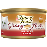 Fancy Feast Gravy Lovers Beef Feast Grilled Gourmet in Wet Cat Food Gravy