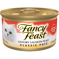 Fancy Feast Salmon Feast Classic Grain Free Wet Cat Food Pate