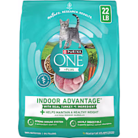 Purina ONE +Plus Indoor Advantage Natural, Low Fat and Weight Control Dry Cat Food