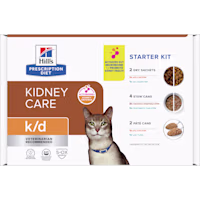 Hill's Prescription Diet k/d Kidney Care Starter Kit Variety Pack Cat Food