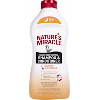 Nature's Miracle Skunk Odor Control Shampoo And Conditioner for Pets